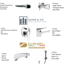 Bath Set w/Diverter RIO Daniel Italy Bath Set w/Diverter RIO Daniel Italy