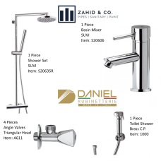 Bath Set w/Rain Shower SUVI DANIEL Italy Bath Set w/Rain Shower SUVI DANIEL Italy