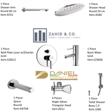 Bath Set w/Diverter SUVI Daniel Italy Bath Set w/Diverter SUVI Daniel Italy