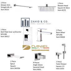 Bath Set w/Diverter SKYLINE Daniel Italy Bath Set w/Diverter SKYLINE Daniel Italy