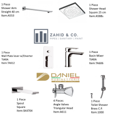 Bath Set w/Diverter TIARA Daniel Italy Bath Set w/Diverter TIARA Daniel Italy