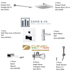 Bath Set w/Diverter OXY Daniel Italy Bath Set w/Diverter OXY Daniel Italy