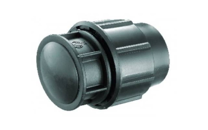 Coupler EndCap HDPE