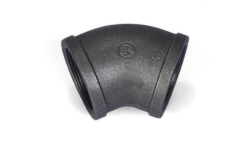 Elbow 45° M.S. Threaded