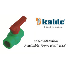 Ball Valve PPRC Kalde Turkey (PN-25) Ball Valve PPRC Kalde Turkey (PN-25)