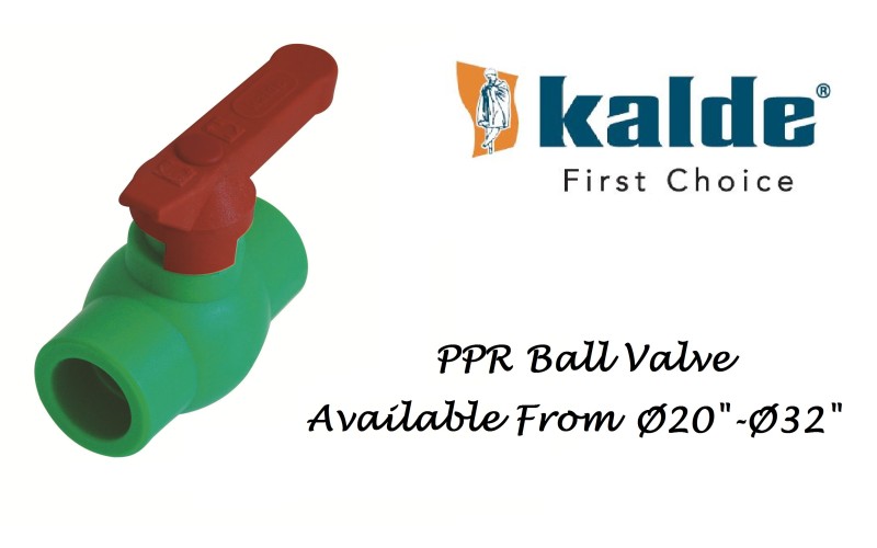 Ball Valve PPRC Kalde Turkey (PN-25)