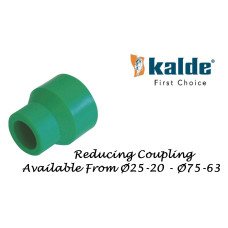 Socket /Coupling Reducer PPRC Kalde Turkey (PN-25) Socket /Coupling Reducer PPRC Kalde Turkey (PN-25)