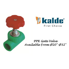 Globe Valve PPRC Kalde Turkey (PN-25) Globe Valve PPRC Kalde Turkey (PN-25)
