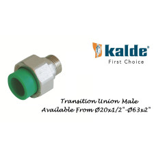 UNION Male Thd. PPRC Kalde Turkey (PN-25) UNION Male Thd. PPRC Kalde Turkey (PN-25)