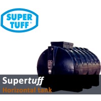 Storage Tank Horizontal Black Polyethylene