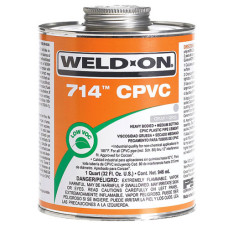 WELD ON CPVC Solution 714 USA WELD ON CPVC Solution 714 USA